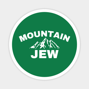 MOUNTAIN JEW CLEAN TEXT Magnet